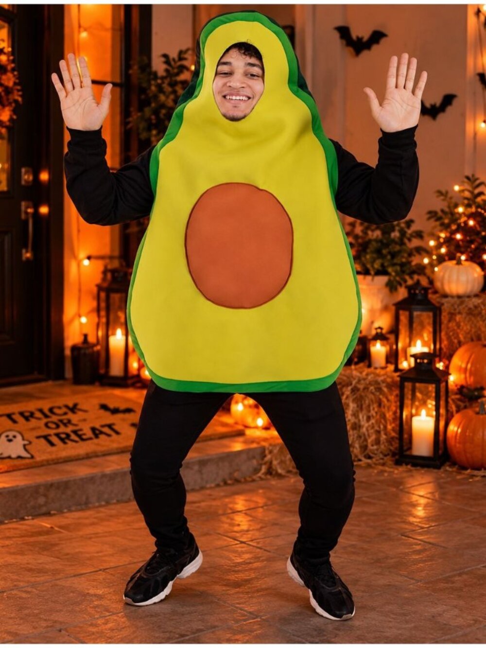 Hauntlook Amazing Avocado Halloween Costume Food Adult One Size Unisex Outfit